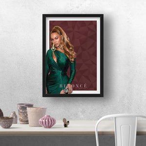 BEYONCÉ GEOMETRIC PRINT