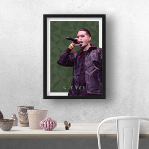 G-EAZY GEOMETRIC PRINT