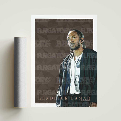 KENDRICK LAMAR GEOMETRIC PRINT