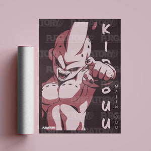 KID BUU MINIMAL EDITION PRINT