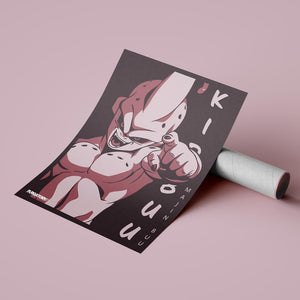 KID BUU MINIMAL EDITION PRINT