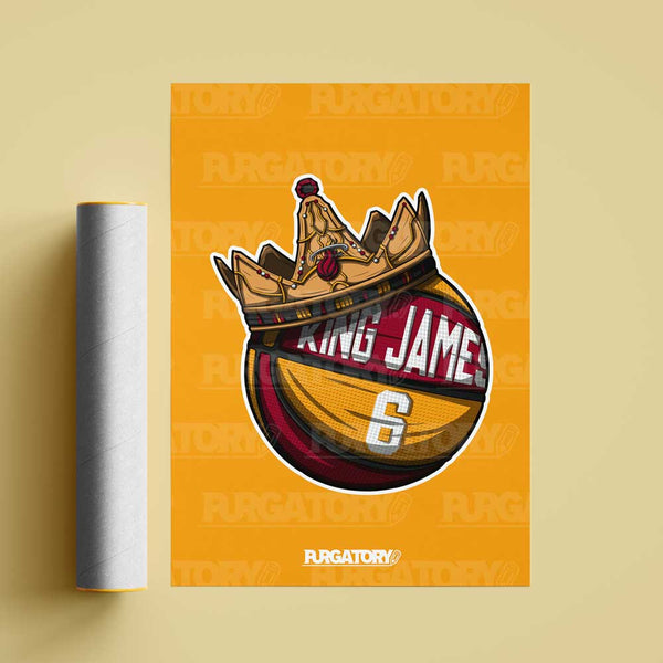 KING JAMES PRINT