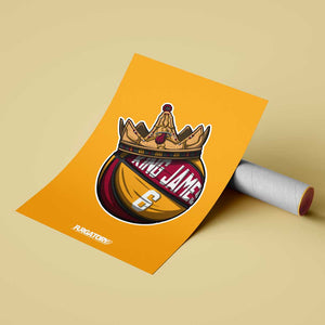 KING JAMES PRINT