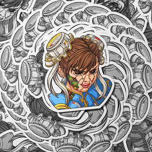 MECHA CHUN-LI STICKER