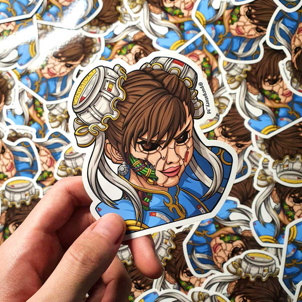 MECHA CHUN-LI STICKER