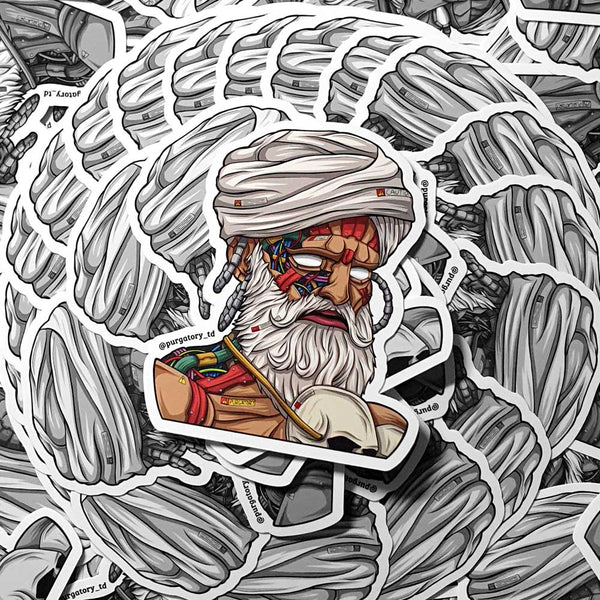 MECHA DHALSIM STICKER