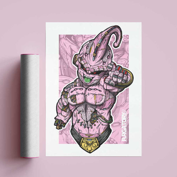 MECHA KID BUU PRINT