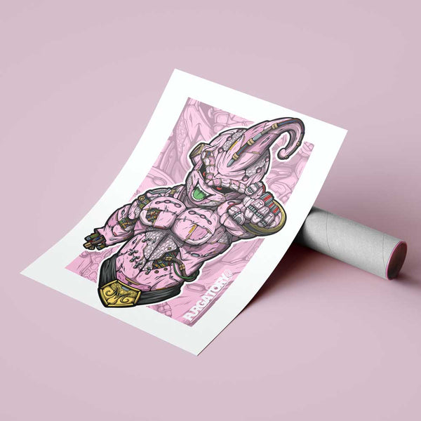 MECHA KID BUU PRINT