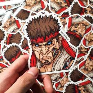 MECHA RYU STICKER