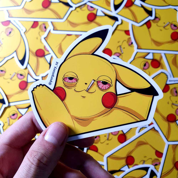 BAKED PIKA PIKA STICKER