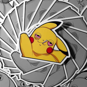 BAKED PIKA PIKA STICKER