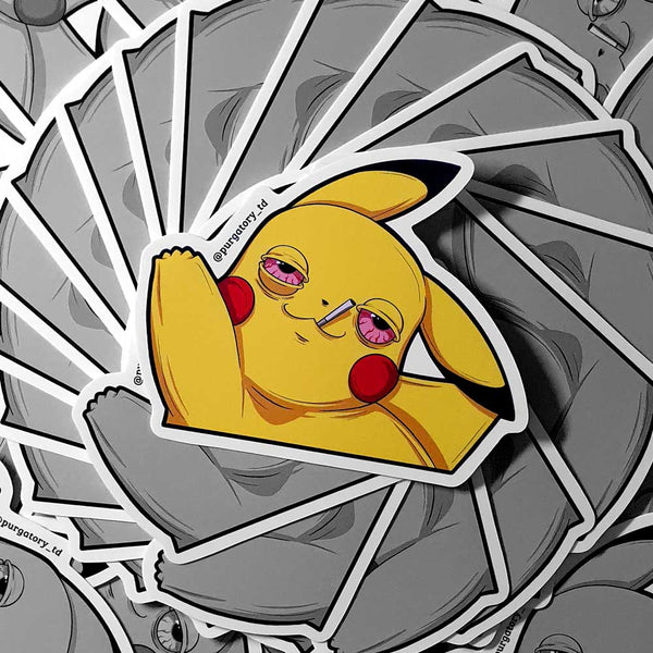 BAKED PIKA PIKA STICKER