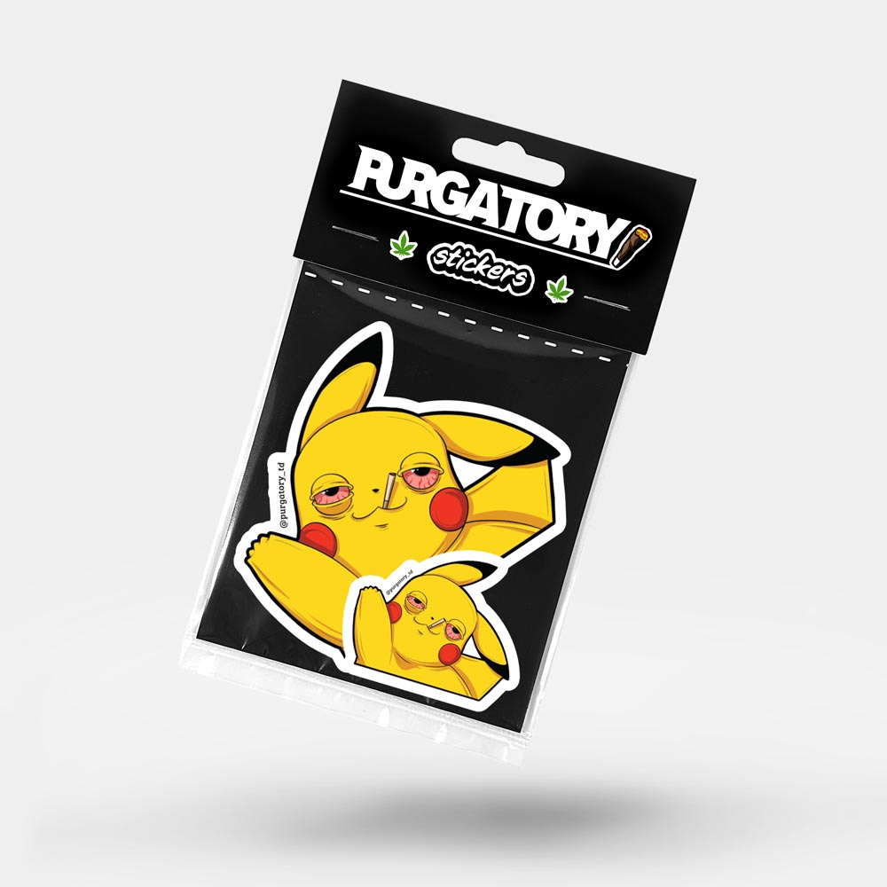 BAKED PIKA PIKA STICKER