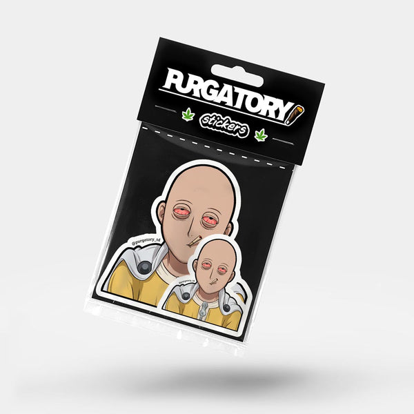 BAKED CAPED BALDY STICKER