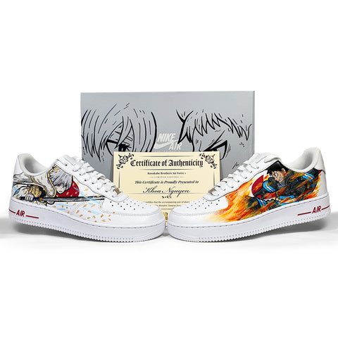 KUSAKABE BROTHERS HAND-PAINTED SHOES (commissioned).