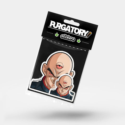 BAKED THREE-EYED BALDY STICKER